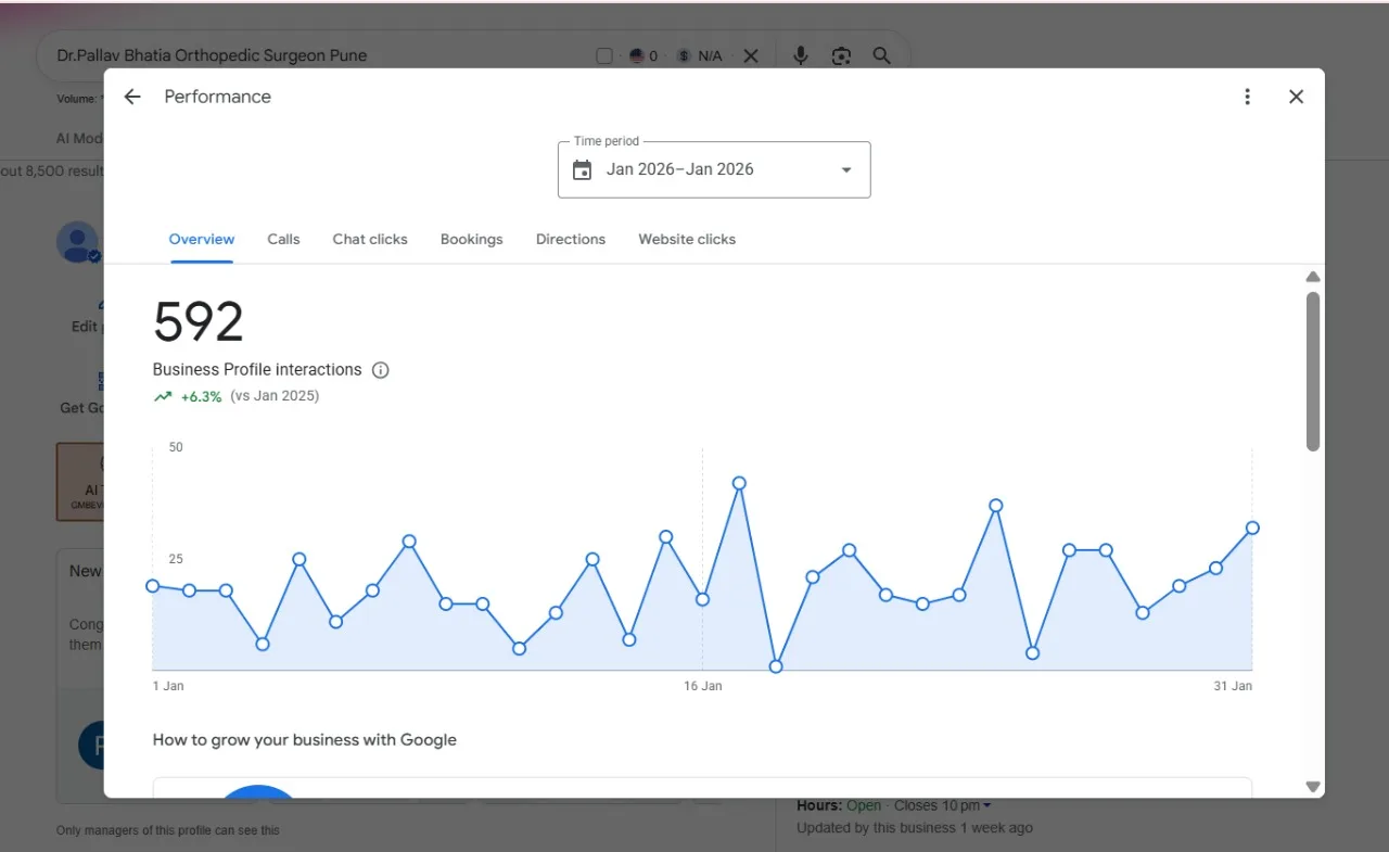 Performance screenshot 1