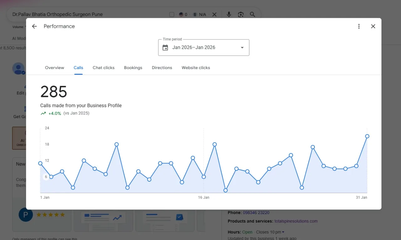 Performance screenshot 3