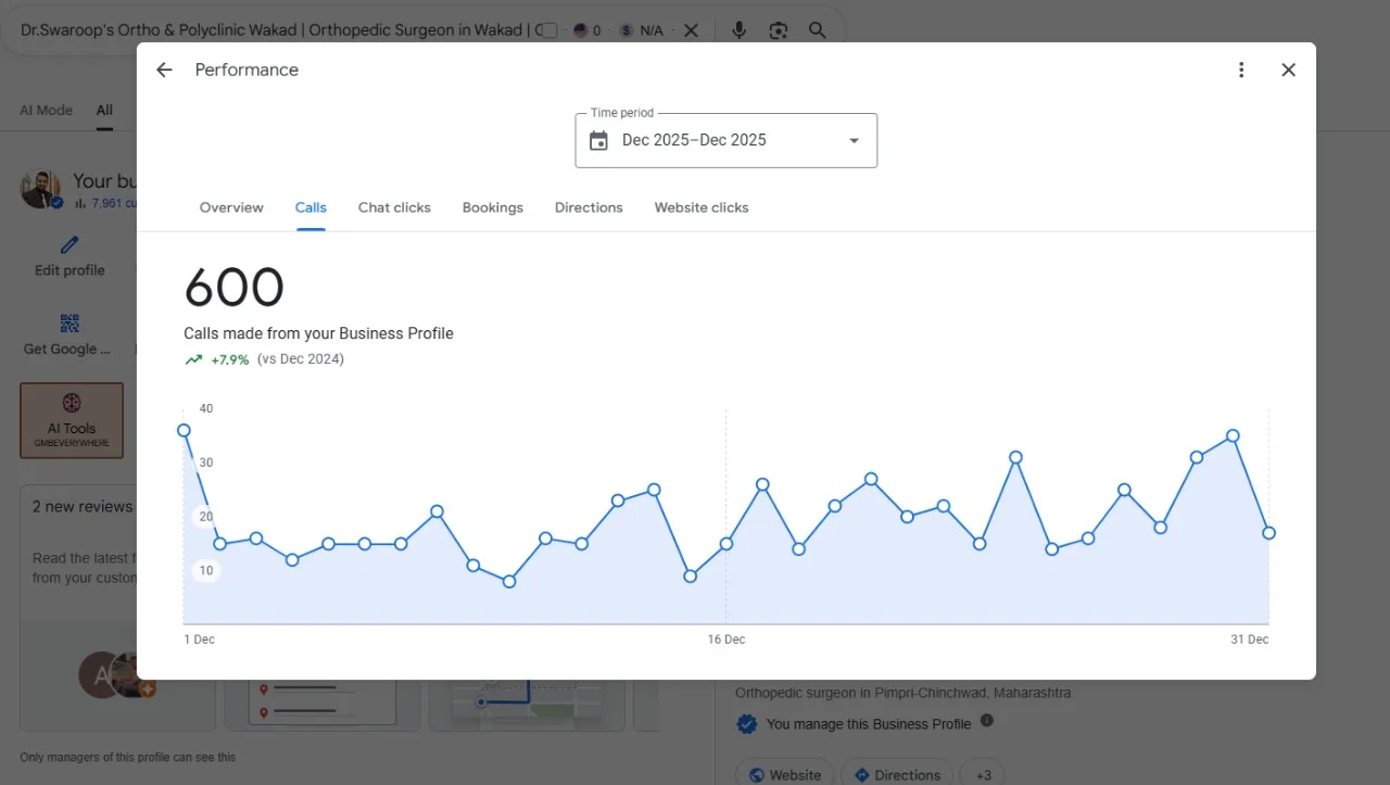 Performance screenshot 1