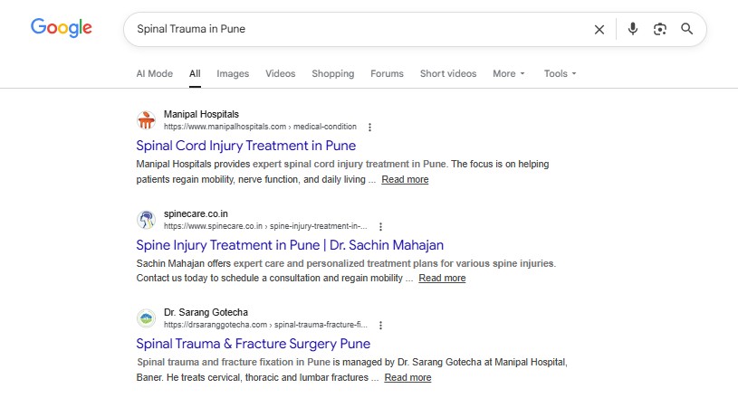 Dr. Sarang Gotecha ranking 2