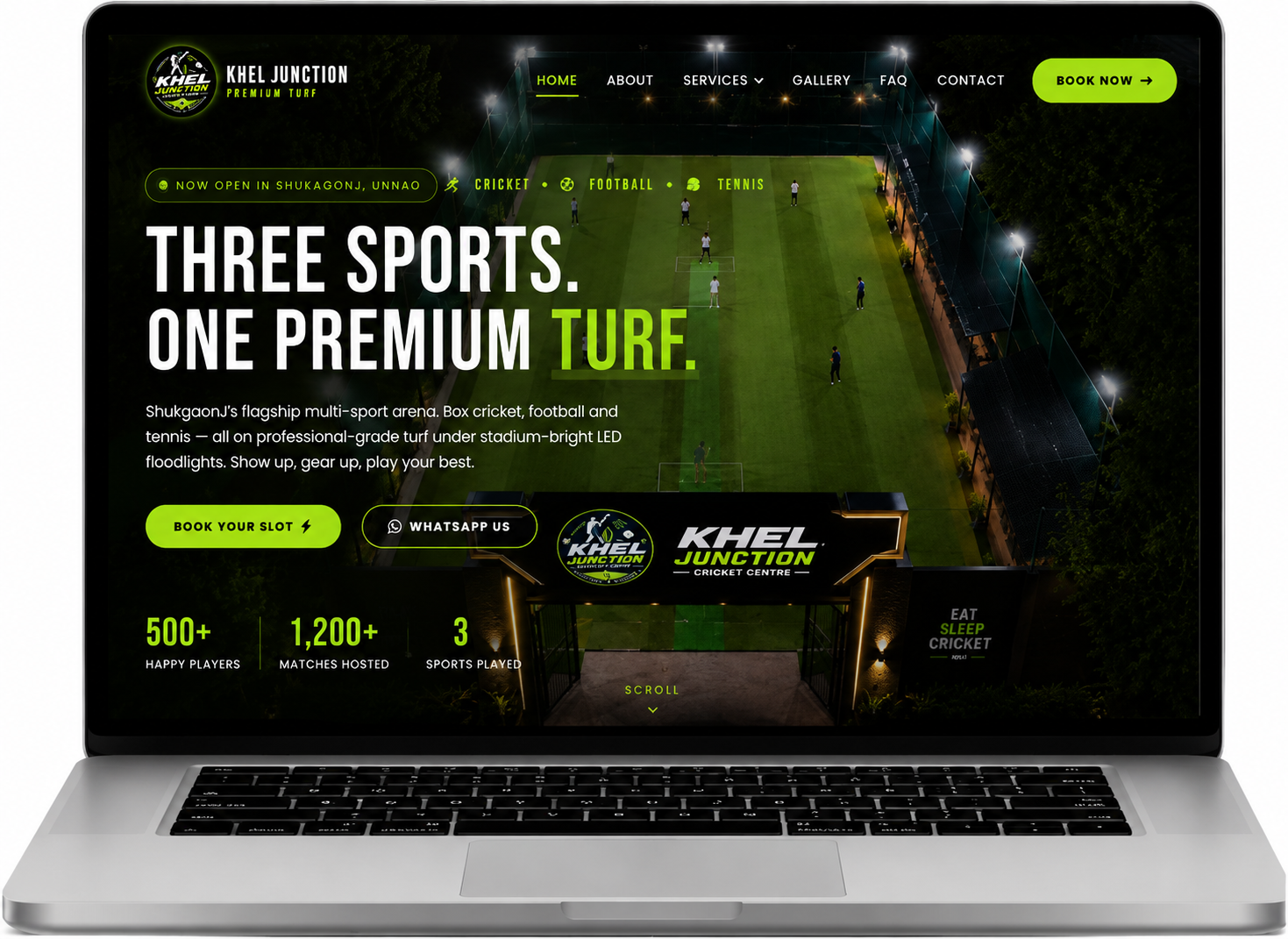 Khel Junction Website